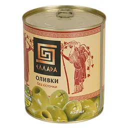 Оливки Ellada Mamoth без кісточки 850 мл (922040) - мініатюра 3