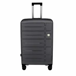 Валіза велика Carbon 65903 поліпропілен 75х50х32 см 100+13 л Сірий - мініатюра 3