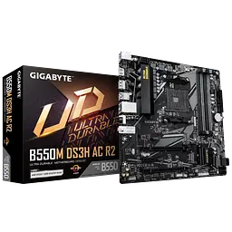 Материнська плата Gigabyte B550M DS3H AC R2 Socket AM4 (B550M DS3H AC R2) - мініатюра 4
