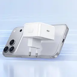Адаптер мережевий HOCO Speed single port PD charger C161A | 1Type-C, 40W/3A, PD/QC| - мініатюра 2