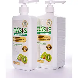 Мило рідке Nata-Oasis з ароматом ківі, з дозатором, 1000 мл - мініатюра 4