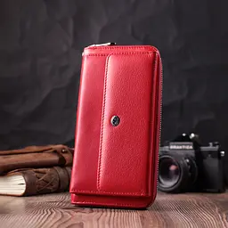 Жіночий шкіряний гаманець ST Leather 20х10,5х2,5 см acs0028460 - мініатюра 6