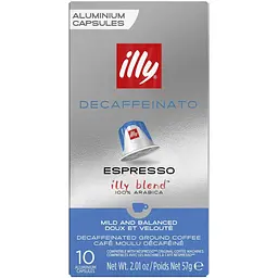 Набор кофе в капсулах ILLY Espresso Decaffeinato 100 капсул (10 п. х 10 шт.) - мініатюра 2