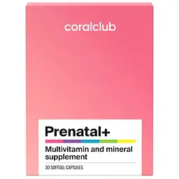 Пренатал+ Корал Клаб, 30 капсул | Prenatal+ Coral Club