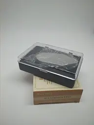 Ювелірна лупа 10X збільшення діаметр 21 мм Magnifier 21002 з Led-підсвіткою - мініатюра 4