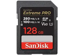 Карта пам'яті SanDisk Extreme Pro SDXC Class 10 UHS-II U3 V60 128 GB (SDSDXEP-128G-GN4IN)