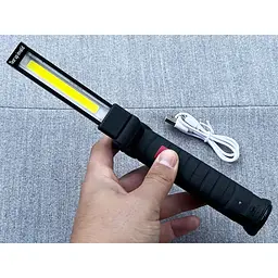 Світильник Worklight W-52 18650 з магнітом та гачком ліхтар акумуляторний з червоним та білим світлом - мініатюра 10