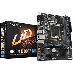Материнська плата Gigabyte H610M K DDR4 s1700 H610 2xDDR4 M.2 HDMI mATX - мініатюра 5