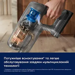 Акумуляторний пілосос Electrolux EP72AB21UG (7267920) - мініатюра 5