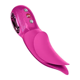 Вібратор для клітора Fun Factory VOLTA Magenta, гнучкий подвійний кінчик - мініатюра 5