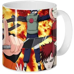 Кухоль GeekLand Наруто Naruto полум'я NA.02.029 330 мл білий - мініатюра 2