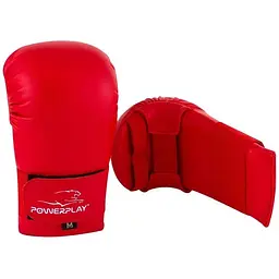 Рукавички для карате PowerPlay 3027 L Red - мініатюра 2