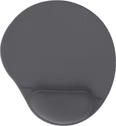 Килимок Gembird Gel Mouse Pad with Wrist Support grey (MP-GEL-GR)