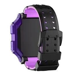 Дитячі розумні смарт годинник Q19 з камерою прослуховуванням Sim-картою Purple Black (16508) - мініатюра 7