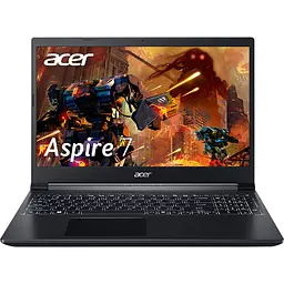Ноутбук Ігровий ACER Aspire 7 A715-43G-R02P, AMD Ryzen 5 5625U до 4.3GHz, 15.6" Full HD, 8GB, SSD 512GB, NVIDIA GeForce RTX 3050 4GB, Free Dos