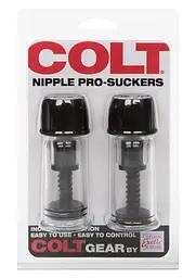 Помпа для сосків CalExotics Colt Nipple Pro-Suckers 10.3 см чорний - мініатюра 2