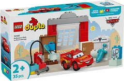 Конструктор LEGO DUPLO Disney Візит МакКвіна в гараж Дока 35 деталей (10456) - мініатюра 3