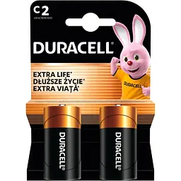 Батарейка Duracell C LR14 2шт (81427263) [170693]