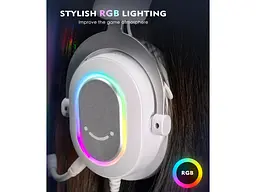 Навушники з мікрофоном Fifine H6 White (H6W) - мініатюра 8