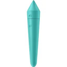 Смарт міні-вібратор Satisfyer Ultra Power Bullet 8 Turquoise - мініатюра 2