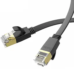 Кабель патч-корд Hoco US07 General Category 6 Gigabit 3m Black - мініатюра 3