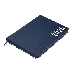 Щоденник датований Buromax Mind 2026 A5 штучна шкіра синій (BM.21152-02) - мініатюра 2