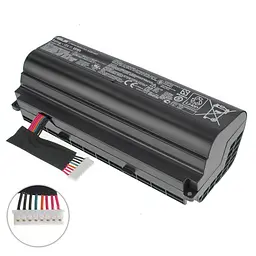 Акумулятор для ноутбука Asus A42N1403 (ROGs G751JM, G751JT, G751JY series) 15V 5800 mAh 88Wh Black (0B110-00340000) - мініатюра 2