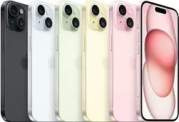 Смартфон Apple iPhone 15 256GB Blue (MTP93) - мініатюра 5