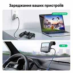 Кабель UGREEN US132 USB-A - Mini-USB 2.0 1 м чорний (10355) - мініатюра 8