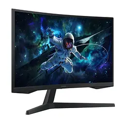 Монiтор Samsung 32" Odyssey G5 S32CG550 Black (LS32CG550EIXUA) VA Black - мініатюра 2