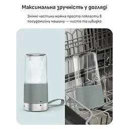 Блендер портативний Tefal Lightmix для смузі зелений (BL1C0430) - мініатюра 6