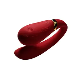 Смартвібратор для пар Zalo - Fanfan Bright Red