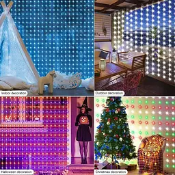 Розумна гірлянда-штора SunLamp 3х3 м RGB інтелектуальне програмування управління програма Control Smart - мініатюра 8