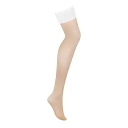 Панчохи Obsessive Heavenlly stockings M/L, широка резинка - мініатюра 3