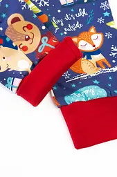 Чоловічок на блискавці з різдвяним принтом Christmas Fox - мініатюра 4