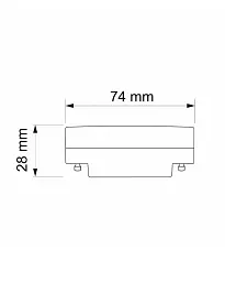 Світлодіодна лампочка Goldlux 327079 Led GX53 1x8W 4000K 880Lm Біла - мініатюра 2