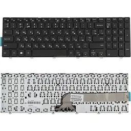 Клавіатура для ноутбука DELL (Inspiron: 3541 3542 3543 5542 5545 5547) ukr чорний