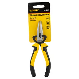 Плоскогубці Sigma довгогубці вигнуті 160мм Standard (4356521) (4356521) - мініатюра 3