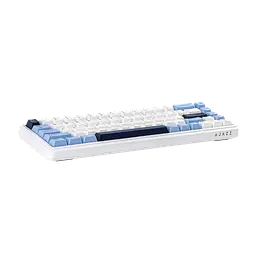 Ігрова дротова магнітна клавіатура AJAZZ AK680 MAX / RGB / Magnetic Switch / 8К / White Blue - мініатюра 4