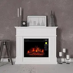 Камінокомплект ArtiFlame LAURITZ AF23S БІЛИЙ Б'ЯНКО (зі звуком) - мініатюра 3