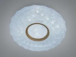 LED люстра Diasha біла золото 34 Вт до 6 м² - мініатюра 4