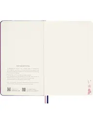 Записник Moleskine Sakura середній, Нелінований Синій (LESU08QP062) - мініатюра 5