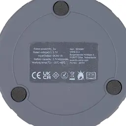 Ліхтар Bo-Camp Hasting Rechargable 200 Lumen Bamboo-Grey (5818981) (DAS303874) - мініатюра 3