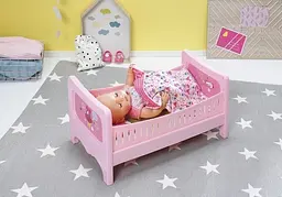 Ліжечко для ляльки Baby Born Солодкі сни, рожевий (824399) - мініатюра 2