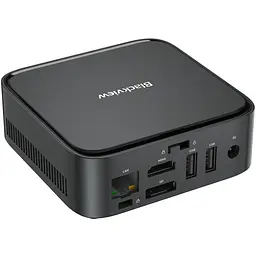 Комп'ютер Blackview Mini PC MP50 Чорний AMD Ryzen 5 3500U/16GB/SSD512GB/K&M - мініатюра 4