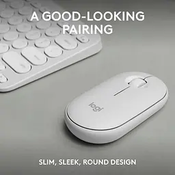 Комплект (Клавіатура та Миша) Logitech Pebble 2 Combo Tonal UA (920-012240) White - мініатюра 10