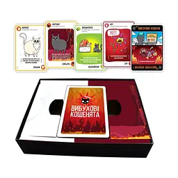 Настольная игра Rozum Взрывные котята: Добро и Зло (Exploding Kittens: Good Vs Evil) (укр.) (EKIEK12UA) - миниатюра 4