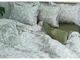 Комплект постільної білизни з компаньйоном 2-спальний TAG tekstil pbe0042376 - мініатюра 3
