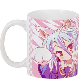 Кухоль GeekLand Без гри життя немає game no life: Shiro e Izuna NGNL 02.03 330 мл білий - мініатюра 3