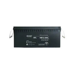 Гелевий акумулятор 12В 200А*год (2400 Вт*год) для UPS / ДБЖ, батарея Generator Guardian Gel 12V 200Ah